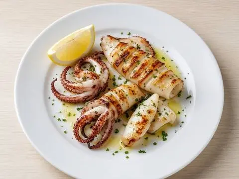 Lignje na žaru — Riba u Demo Restoran