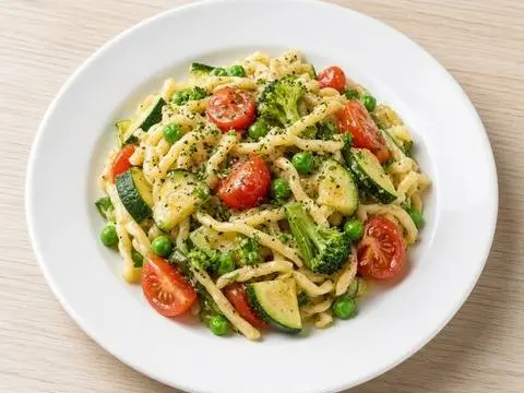 Pasta primavera — Pasta u Demo Restoran