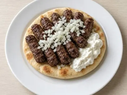 Ćevapi sa lepinjom — Glavna jela u Demo Restoran