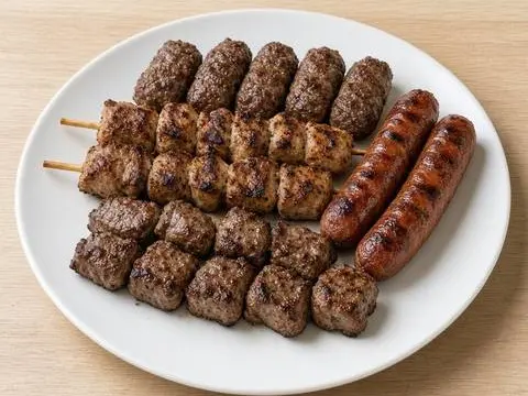 Roštilj plata za dvoje — Roštilj u Demo Restoran