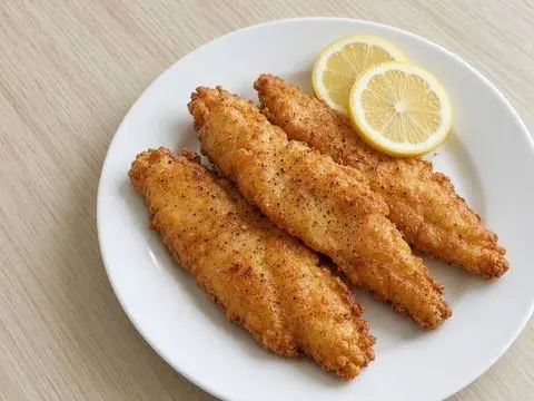 Prženi oslić — Riba u Demo Restoran