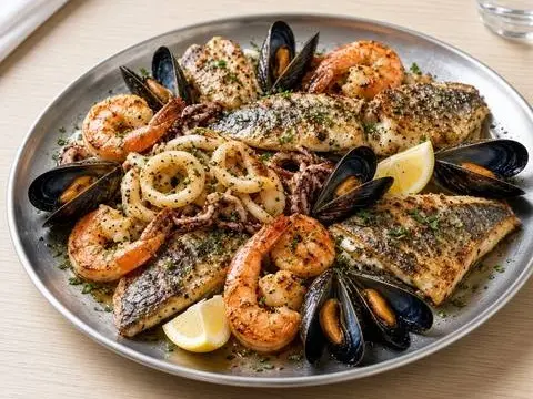 Riblja plata za četiri — Riba u Demo Restoran