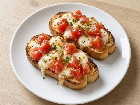 Bruschetta sa mocarelom — Predjela u Demo Restoran