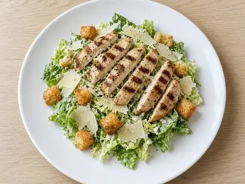 Cezar sa piletinom — Salate u Demo Restoran